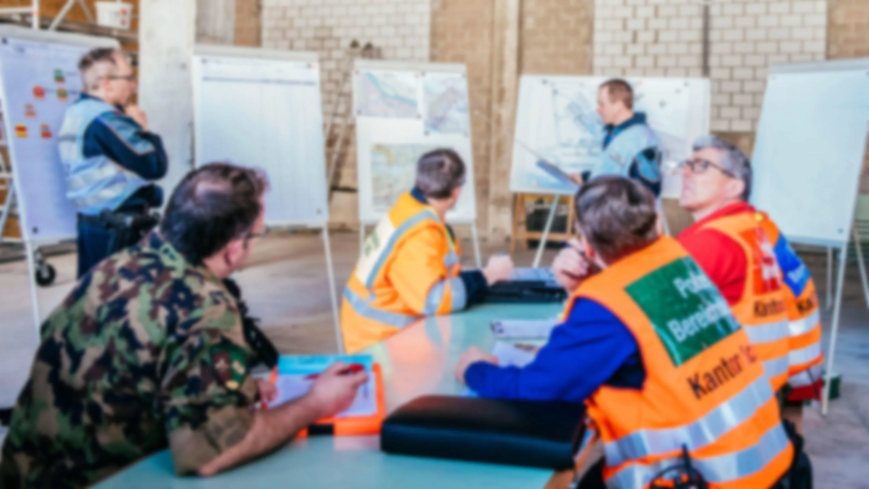 Aufbau und Coaching von Krisenorganisationen und Stäben