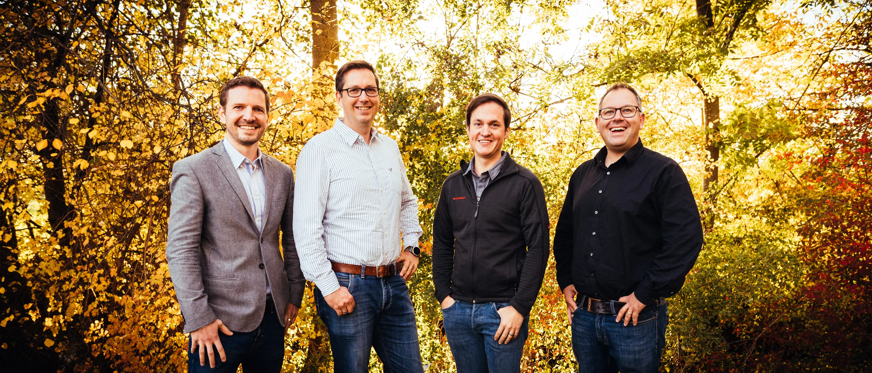 Das Team der EKM GmbH bei einer Besprechung